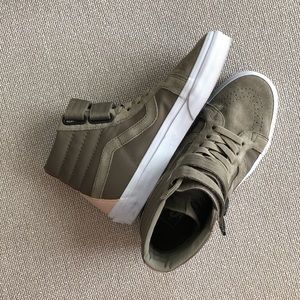 VANS GREEN SK8-HI REISSUE V STRAP